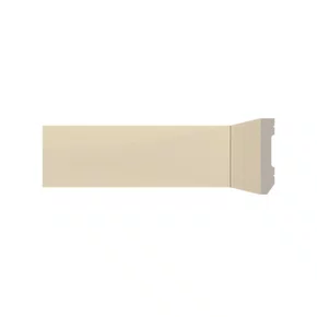 Rodapé Poliestireno Santa Luzia 560 Beige Liso 7 X 13cm Br 2,40m