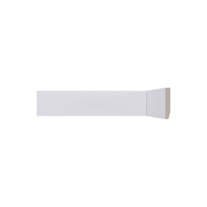 Rodapé Poliestireno Santa Luzia LEV51 Branco Liso 05cm Br 2,40m