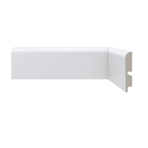 Rodapé Poliestireno Santa Luzia 446 Liso 70 X 15mm Br 2,40m