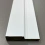 Acabamento Ripado Eucatex Macho RU Branco Max - Br 2,70m