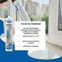 Adesivo Selante PU 40 Fix Cinza Tekbond 387g / 280ml
