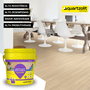 Cola Adesivo Pisos Vinilico Quartzolit Branco Balde 18Kg