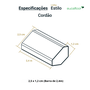 Cordão Estilo 10 Eucafloor Barra 2,40m