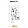 Fechadura Stam 803/35-RQ1 Inox (G)