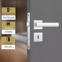 Fechadura Stam 813/35-RQ1 Inox