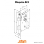 Fechadura Stam 823/35-RQ1 Inox