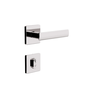 Fechadura 3F Roseta Quadrada Externa CIL 55 Cromada 740E11755CR