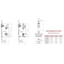 Fechadura 3F Residencial Roseta Quadrada Interna 740I119CR