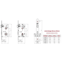 Fechadura 3F Roseta Quadrada Interna Cromada 740I117CR