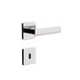 Fechadura 3F Roseta Quadrada Interna Cromada 740I117CR