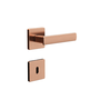Fechadura 3F Roseta Quadrada Interna Rose 740I117RO