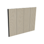 Painel Nero Santa Luzia Cx 2,52m² - Cipres Frisado