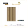 Painel Ripado Arquitech Poliestireno Crosswall Classic Br 2,80m - Pine