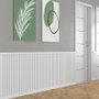 Painel Ripado Eucatex RU Branco Max cx 6 und - BR 2,70m
