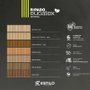 Painel Ripado Eucatex RU Carvalho Tropical cx 6 und - BR 2,70m