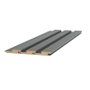 Painel Ripado Eucatex RU Cinza Supremo cx 6 und - BR 2,70m