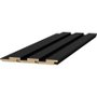 Painel Ripado Eucatex RU Preto cx 6 und - BR 2,70m