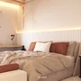 Painel Waves 155 Santa Luzia Br 15cm - Branco