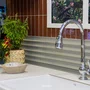 Painel Waves 155 Santa Luzia Br 15cm - Cinza Glacial