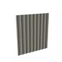Painel Waves 155 Santa Luzia Br 15cm - Cinza Titanium