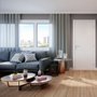 Piso Laminado Eucafloor Prime Click Nogueira Natural Cx 2,36m²