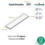 Piso Laminado Clicado Floorest Fit Karitê Cx 3,10m²