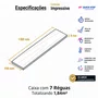 Piso Laminado Quick Step Impressive Carvalho Cinza Suave 03558 Cx 1,84m²