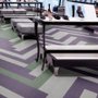 Piso Vinilico Ambienta Make It 92 x 92cm - Dark Purple Cx 3,38m²