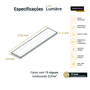 Piso Vinílico Arquitech Lumiere 3mm - Force Cx 3,37m²