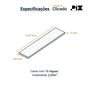 Piso Vinílico Pix Clicado 4mm - Sena Cx 2,251m²