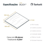 Piso Vinílico Tarkett Injoy 2mm 92 x 92cm - Lucerna Cx 4,23m²