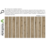 Piso Vinílico Vinilforte Natural Leve 2mm - Nogueira Cx 4,72m²