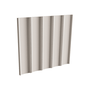 Régua Painel Ubá Couro Gelo de Poliestireno 10 x 1,6 x 280cm Br 0,28m²