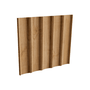 Régua Painel Ubá Freijó de Poliestireno 10 x 1,6 x 280cm Br 0,28m²