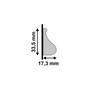 Rodameio Santa Luzia 605 33 X 17mm Br 2,40m