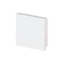 Rodapé Poliestireno Liso Slim Branco 50907 - 70 x 10mm Br 2,40m