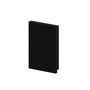 Rodapé Poliestireno Liso Preto 15cm Br 2,40m - Arquitech 50015