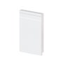 Rodapé Poliestireno Frisado Branco 20cm Br 2,40 - Arquitech 51020