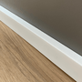 Rodapé Poliestireno Liso Branco 03cm Br 2,40m - Arquitech 50003