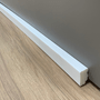 Rodapé Poliestireno Liso Branco 03cm Br 2,40m - Arquitech 50003
