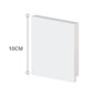 Rodapé Poliestireno Liso Branco 10cm Br 2,40m - Arquitech 50010