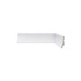 Rodapé Poliestireno Santa Luzia 441 Branco Liso 50mm Br 2,40m