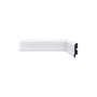 Rodapé Poliestireno Santa Luzia 478 Branco Frisado 50mm Br 2,40m