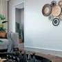 Rodapé Poliestireno Santa Luzia 478 Branco Frisado 50mm Br 2,40m
