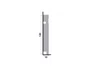 Rodapé Poliestireno Santa Luzia 493 Branco Frisado 120mm Br 2,40m