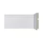 Rodapé Poliestireno Santa Luzia 493 Branco Frisado 120mm Br 2,40m