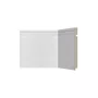 Rodapé Poliestireno Santa Luzia 505 Branco Frisado 200mm 2,40m
