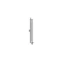 Rodapé Poliestireno Santa Luzia 505 Branco Frisado 200mm 2,40m