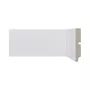 Rodapé Poliestireno Santa Luzia 547 Branco Liso 100mm 2,40m