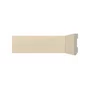 Rodapé Poliestireno Santa Luzia 560 Beige Liso 7 X 13cm Br 2,40m